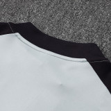 25/26  JUV Light Gray  Half Pull Tracksuit  (半拉链)