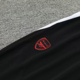 24/25  ARS Black Kids Half Pull Tracksuit  (童装、半拉链)