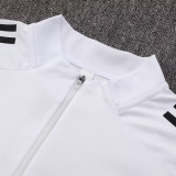 25/26  Inter Miami White Kids Half Pull Tracksuit #E2529 (半拉链)