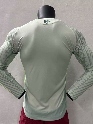 24/25 Mexico Away Long Sleeve  Player Version Soccer Jersey(长袖球员)