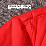 2022 Spain Red Hooded Cotton Coat 棉衣