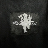 2007/2008 Man Utd Away Black Retro Soccer Jersey