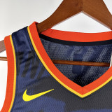 23/24 OKC Thunder HOLMGREN #7 Dark Blue City Edition Top Quality Hot Pressing NBA Jersey