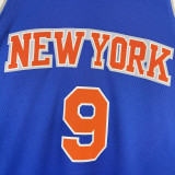 22/23 KNICKS BARRETT #9 Blue Top Quality Hot Pressing NBA Jersey