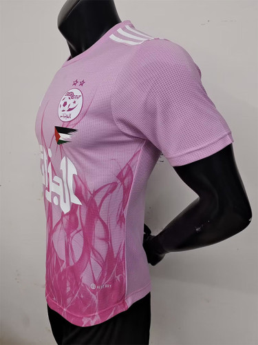 23/24 Algeria Pink Special Edition Player Version Soccer Jersey #A16