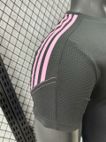 24/25  Algeria Black Player Version Soccer Jersey(紫色队标）