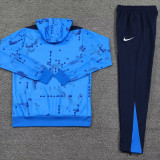 24/25 CHE Lake Blue Hooded  Tracksuit