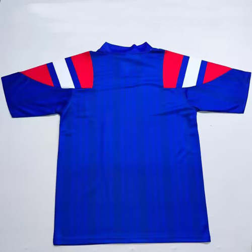 1992/1994 France Home Retro Soccer Jersey
