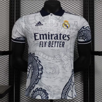 24/25 RMA White Dragon Pattern Edition Player Version Soccer Jersey 24/25 RMA White Dragon Pattern Edition Player Version Soccer Jersey