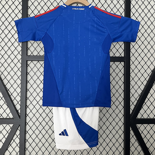 24/25 Italy Home Kids Soccer Jersey