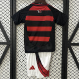 25/26 Flamengo Home Kids  Soccer Jersey