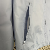 2024 New NK  Grey Windbreaker(背上带字、灰色）