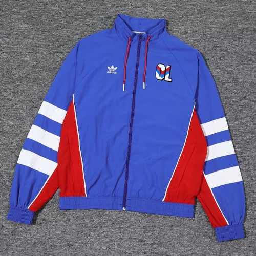 24/25  Lyon Royal Blue Retro Sports suit