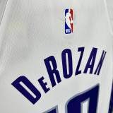 22/23 Kings DeROZAN #10 White Home Top Quality Hot Pressing NBA Jersey