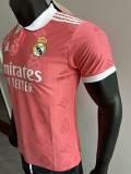 25/26 RMA Pink Team Logo Special Edition Player Version Soccer Jersey