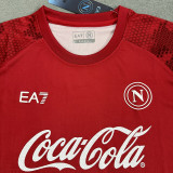 24/25 Napoli Red Special Edition Fans Soccer Jersey