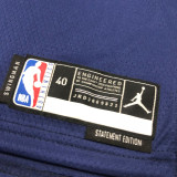 22/23 WARRIORS CURRY #30 Royal blue Top Quality Hot Pressing NBA Jersey (Trapeze Edition)