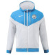 2024 Man City White&Blue  Retro version Windbreaker