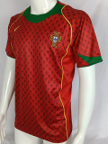 2004 Portugal Home Retro Soccer Jersey