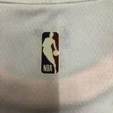 22/23 LAKERS JAMES #6 White Top Quality Hot Pressing NBA Jersey (Retro Logo)