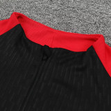 24/25  LIV Black Player version Half Pull Tracksuit  (球员版、半拉链)