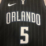 22/23 Magic BANCHERO #5 Black Top Quality Hot Pressing NBA Jersey