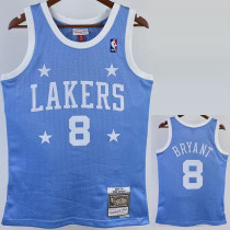 2004/05 LAKERS BRYANT #8 Sky Blue Retro Top Quality Hot Pressing NBA Jersey(圆领) 2004/05 LAKERS BRYANT #8 Sky Blue Retro Top Quality Hot Pressing NBA Jersey(圆领)