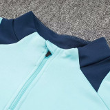 24/25  ARS Sky Blue  Half Pull Kids Tracksuit  (天蓝儿童、半拉链)