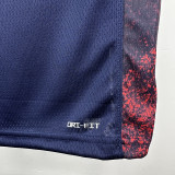 2024 Olympic Game USA  JAMES # 6 Blue Basketball Jersey