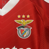 24/25  Benfica Home  Kids Soccer Jersey