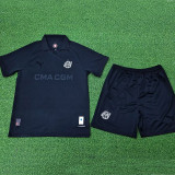 24/25 Marseille 125th Anniversary Edition Black  Kids  Player Version Soccer Jersey