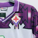1992/1993 Fiorentina Away Retro Soccer Jersey
