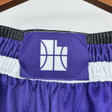23/24 Jazz  Purple City Edition Top Quality NBA Pants（城市版）