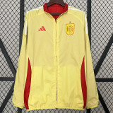 24/25 Spain Red  & Yellow Double Sided Windbreaker (双面风衣)