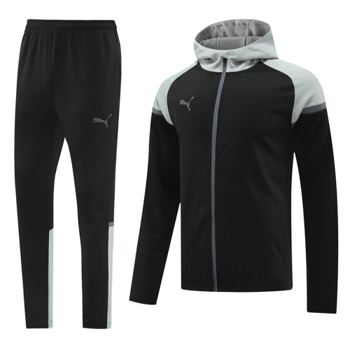 2024 PM Black Grey Hoodie  Jacket Tracksuit#01