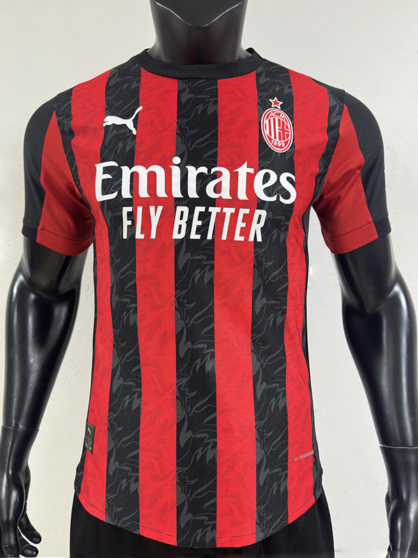 25/26 ACM Home Player Version Soccer Jersey