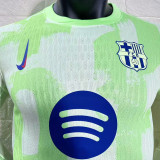 24/25 BAR Third Long Sleeve Player Version Soccer Jersey(大胸花）