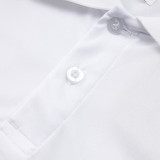 24/25 PSG White Polo Collar Pants Set(C1111)