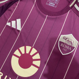 24/25 Roma Home  Fans Soccer Jersey