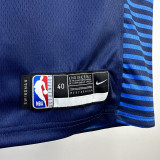 23/24 OKC Thunder GILGEOUS-ALEXANDER #2 Blue City Edition Top Quality Hot Pressing NBA Jersey (蓝色条纹 )