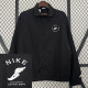 2024 New NK Black Windbreaker（背带白字、白标）