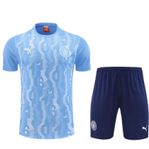 24/25 Man City Light Blue Training Short Suit 24/25 Man City Light Blue Training Short Suit
