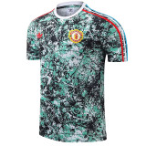 24/25 Man Utd  Green Printing  Training Short Suit