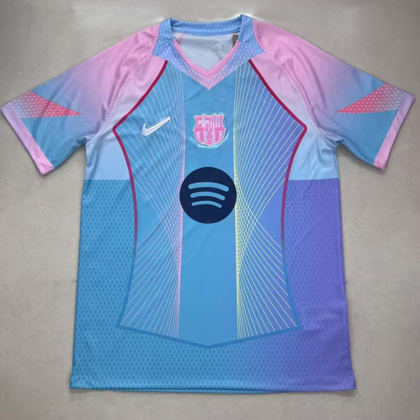 25 /26 BAR Blue Purple Special Edition  Fans Soccer Jersey