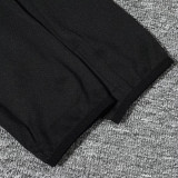 24/25 RMA Black  Kids  Half Pull Tracksuit  (童装、半拉链)