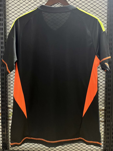 2024 Spain Black Goalkeeper Fans Soccer Jersey