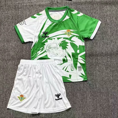 25/26 Real Betis Mars Ninja Special Edition Kids  Soccer Jersey