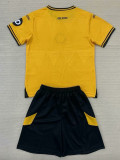 24/25 Wolves Home  Kids  Soccer Jersey