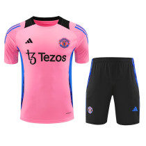 24/25 Man Utd Pink Training Short Suit 24/25 Man Utd Pink Training Short Suit