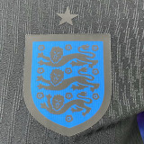 25/26  England Away  Player Version Long Sleeve Soccer Jersey带星